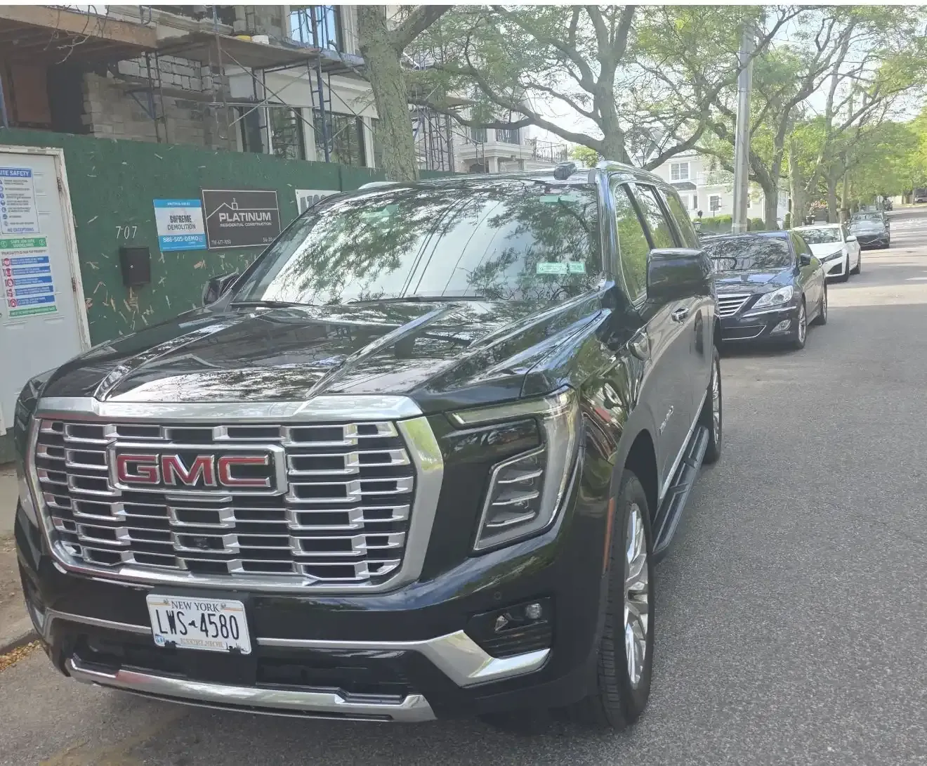 GMC by Road Side Curb